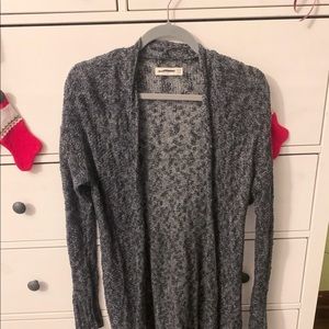 Abercrombie & Fitch Grey Duster Cardigan